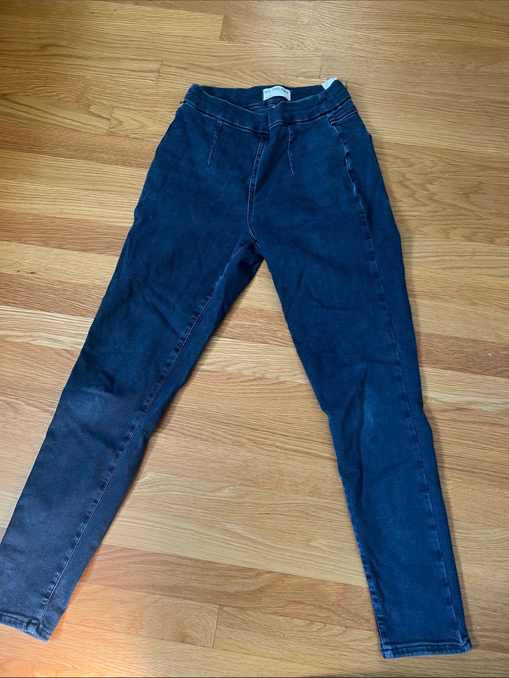 We The Free Womens Navy Skinny Jeans stretchy